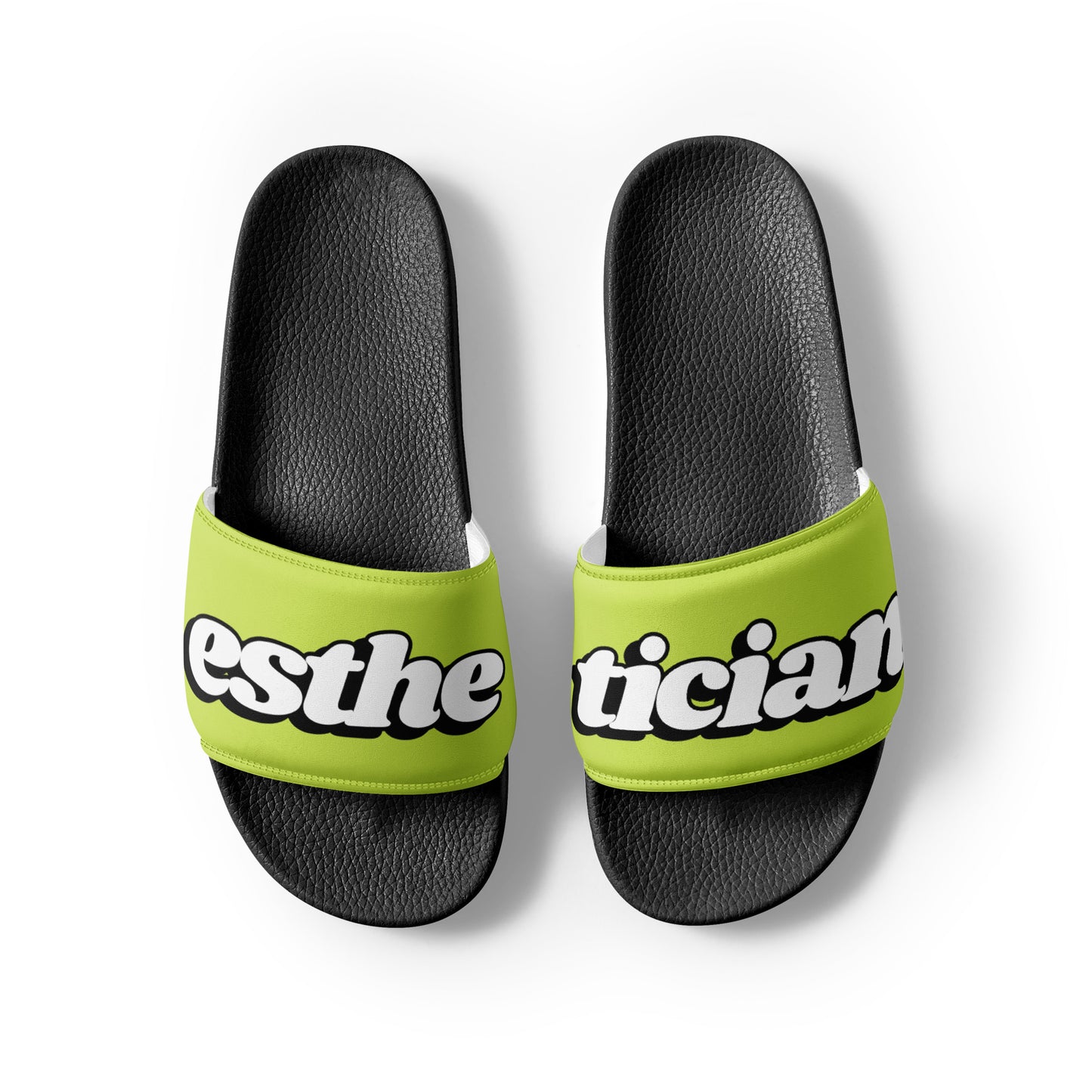 Esthetician Women’s Slides (Volt/Black)