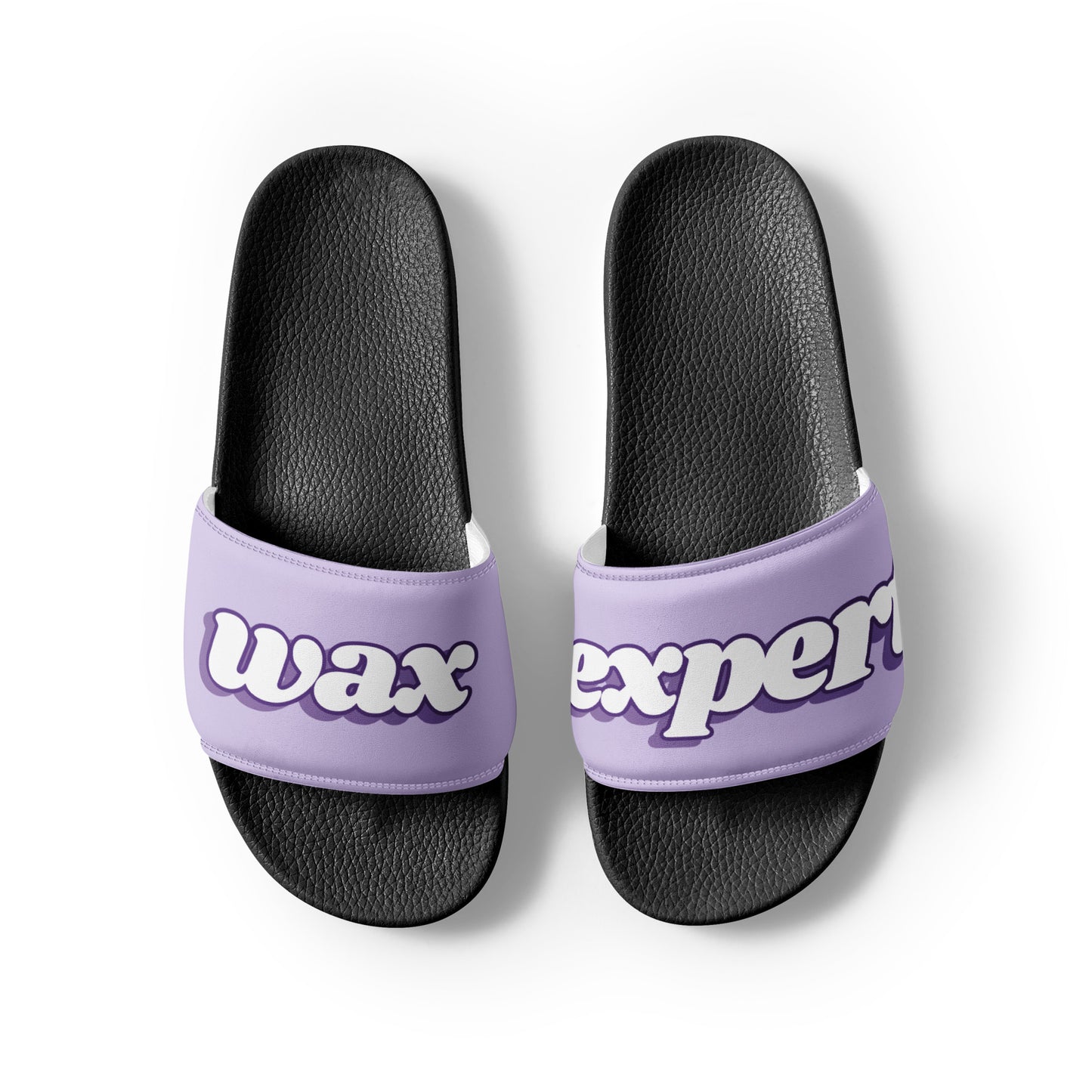 Wax Expert Women's Slides (Lavender/Black)