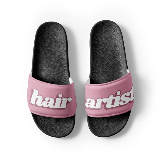 Hair Artist Women's Slides (Mauve/Black)