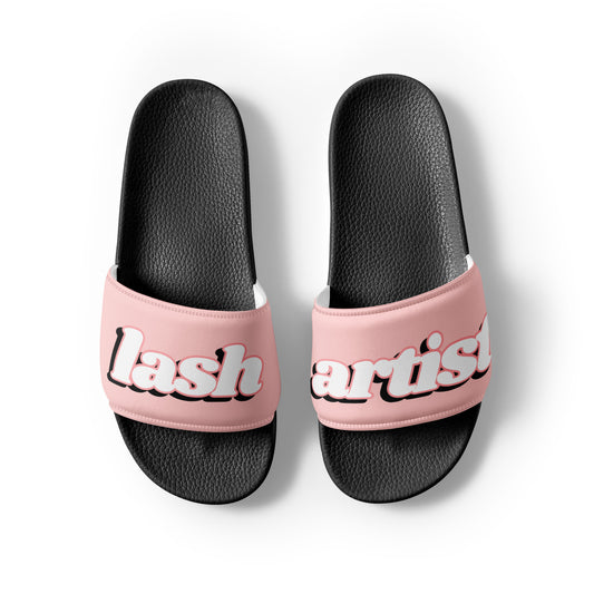 Lash Artist Women's Slides (Cosmo Pink)