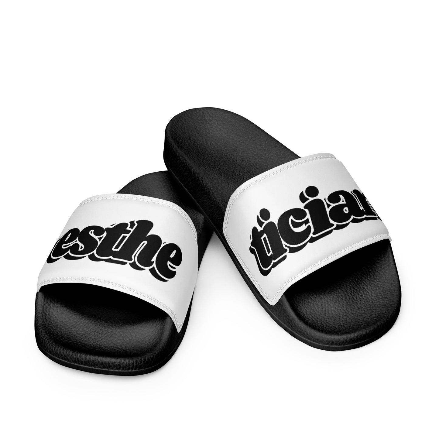 Esthetician Women’s Slide (White/Black Sole)