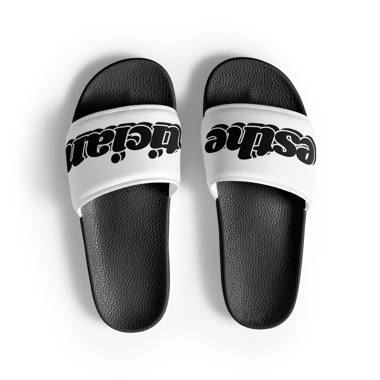 Esthetician Women’s Slide (White/Black Sole)