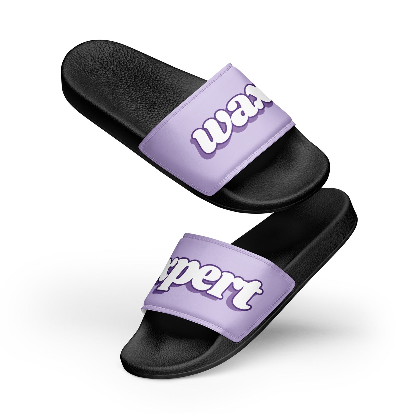 Wax Expert Women's Slides (Lavender/Black)