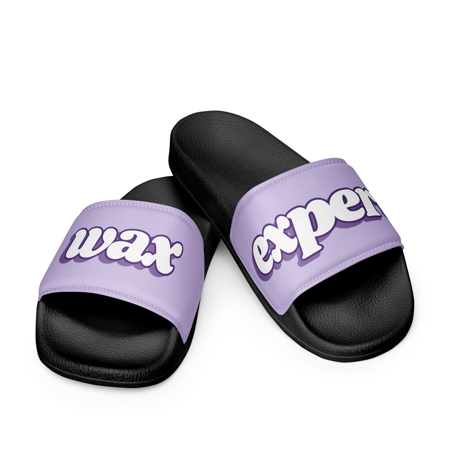 Wax Expert Women's Slides (Lavender/Black)