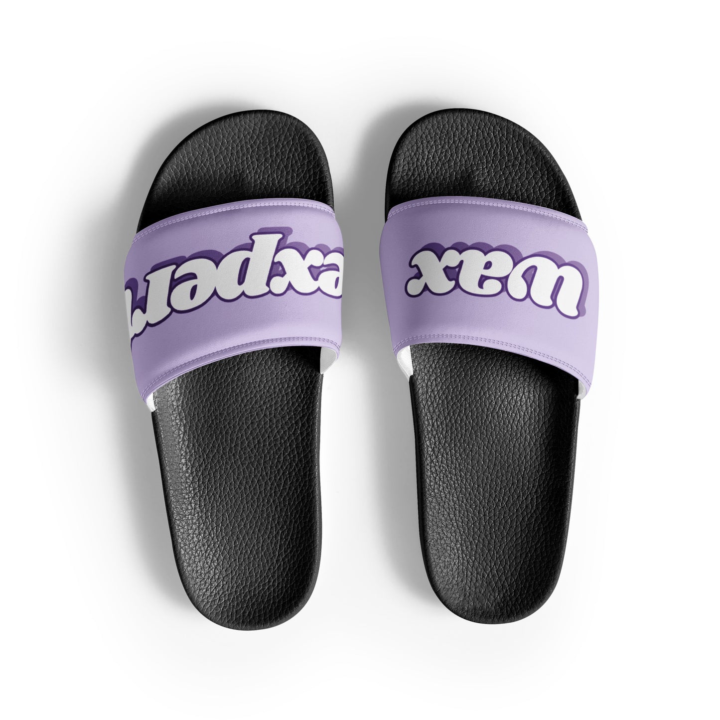 Wax Expert Women's Slides (Lavender/Black)