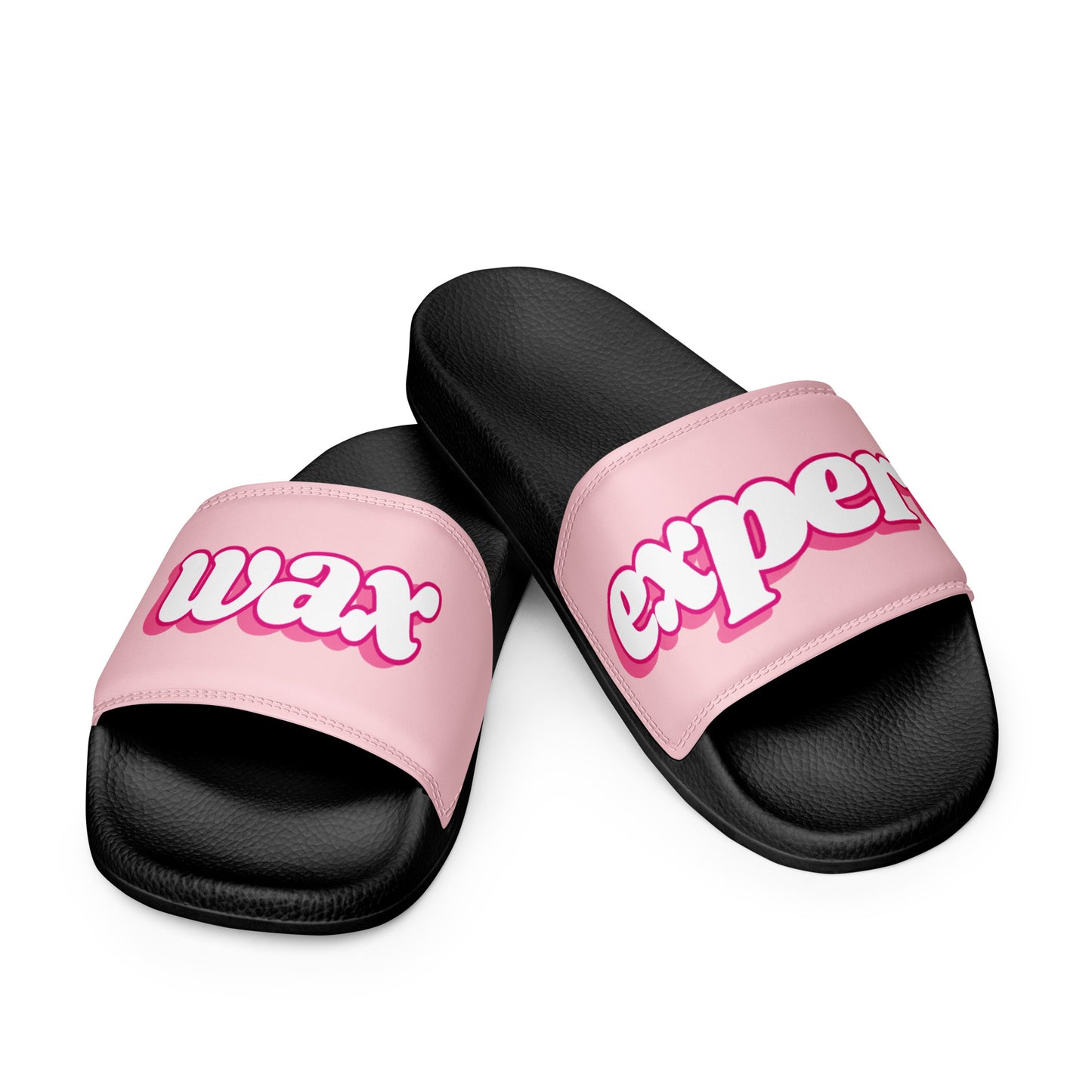 Wax Expert Women's slides (Pinky/Black)