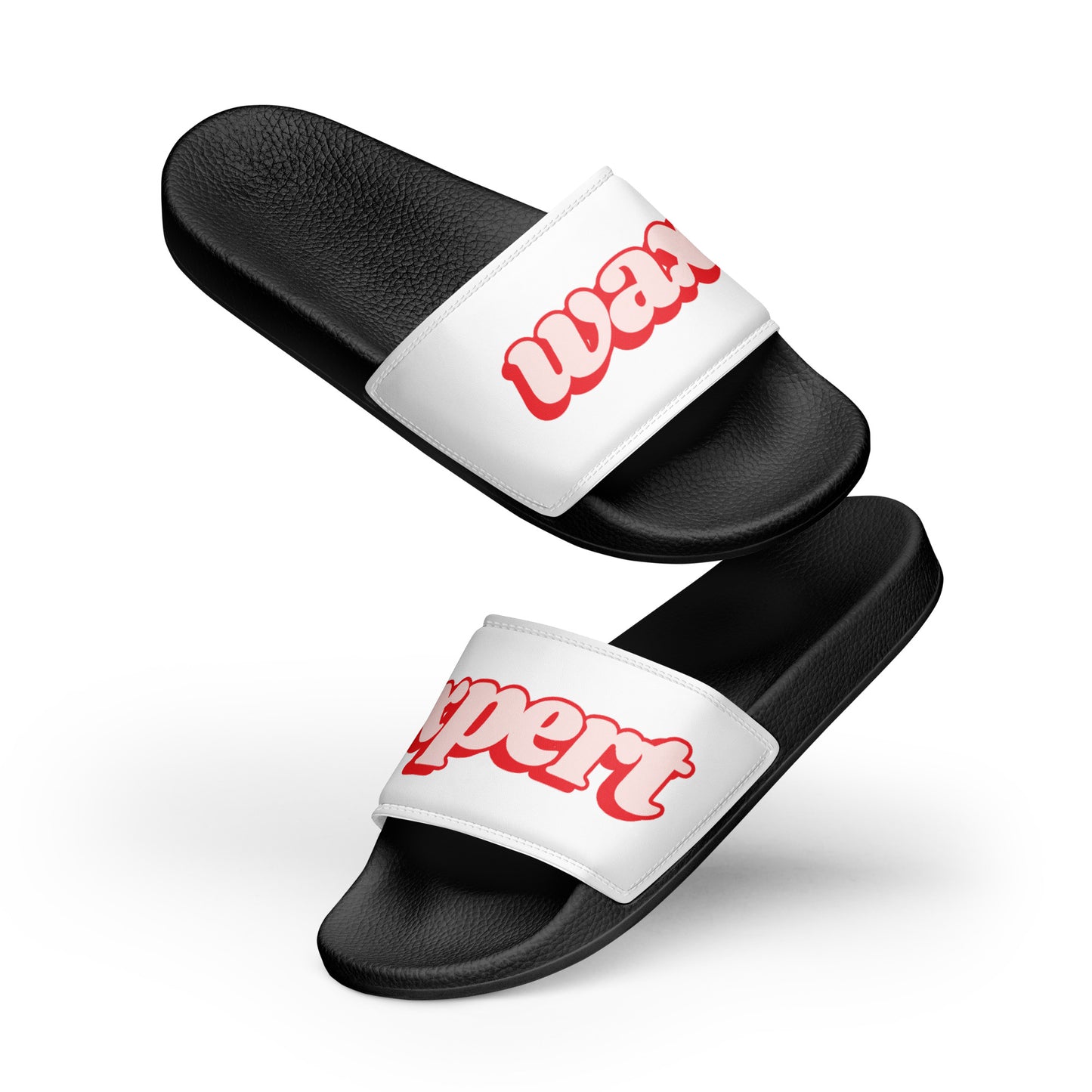 Wax Expert Women's Slides (Red/Black)