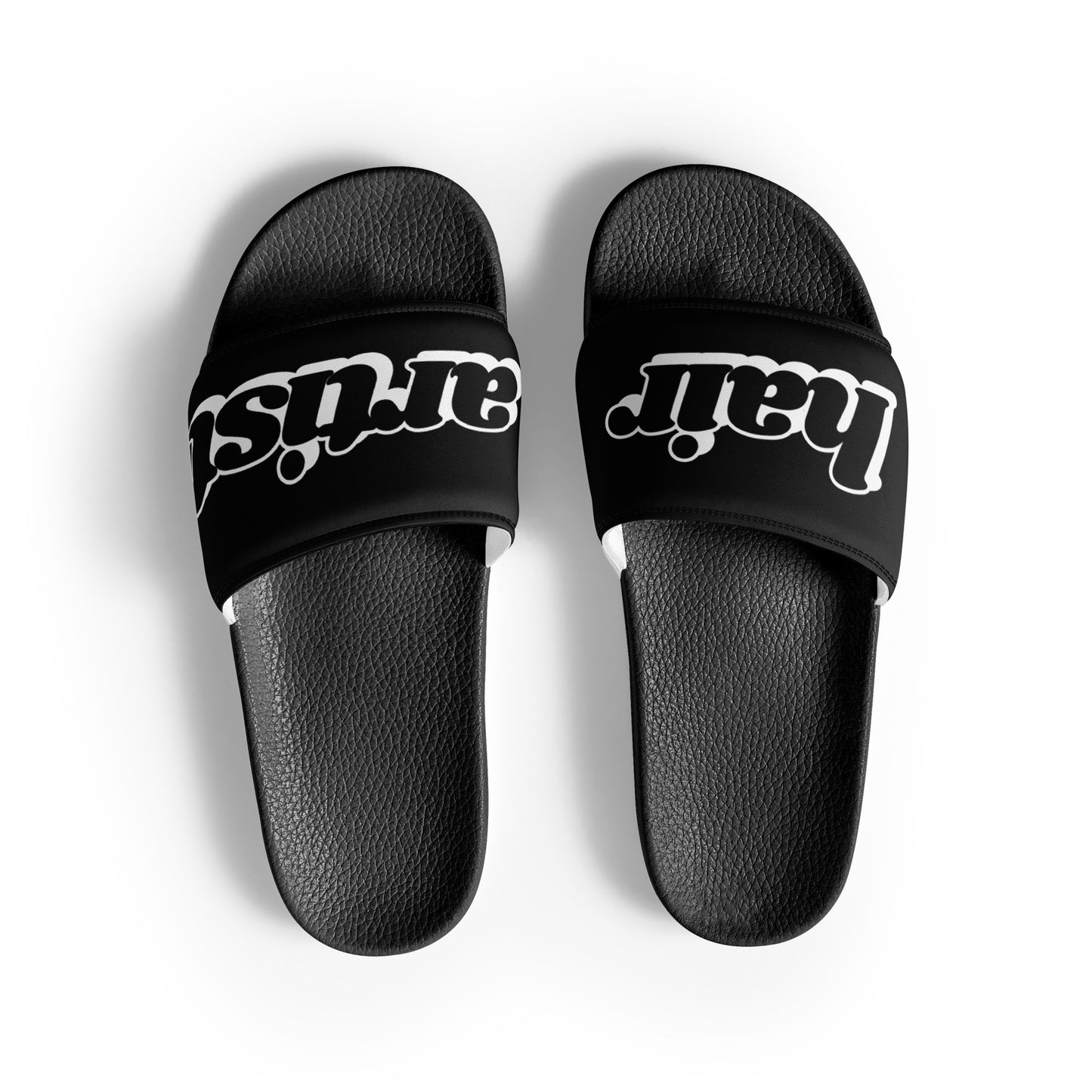 Hair Artist Women's Slides (Black/Black)