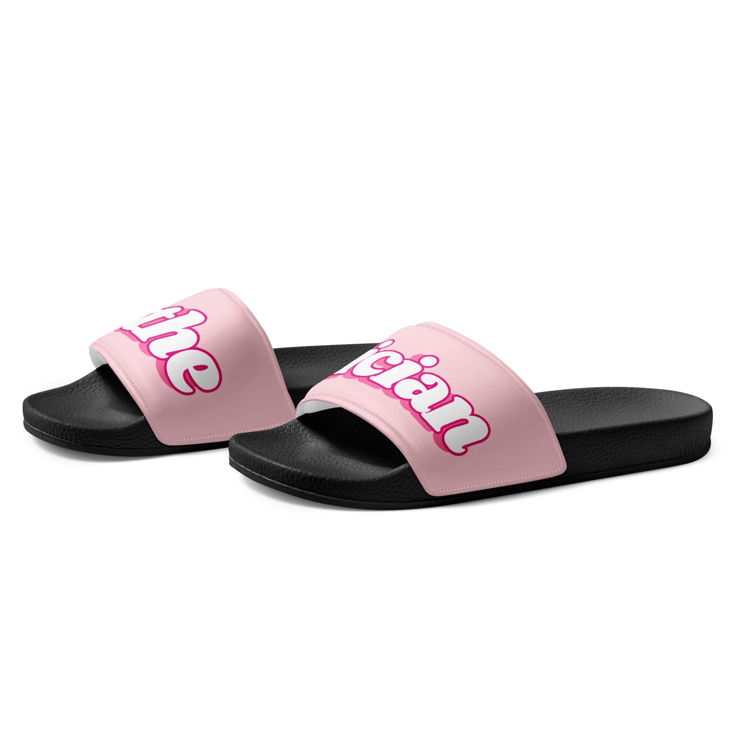 Esthetican Women’s Slides (pink/black)