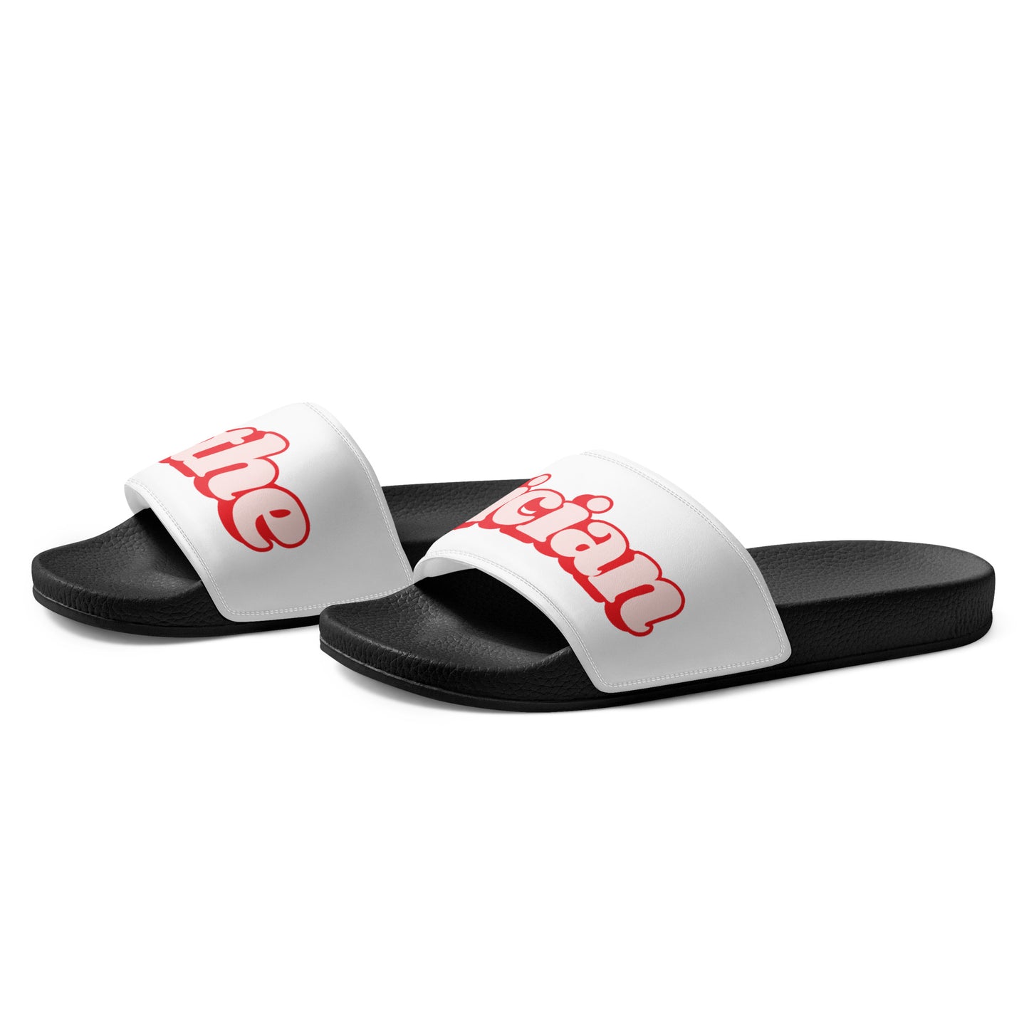 Esthetician Women’s Slides (Red/Black)