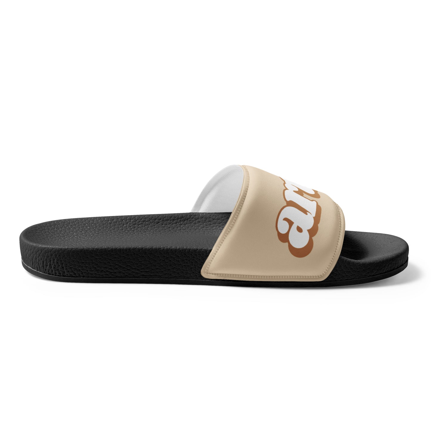 Brow Artist Women’s Slides (Latte Brown/Black)