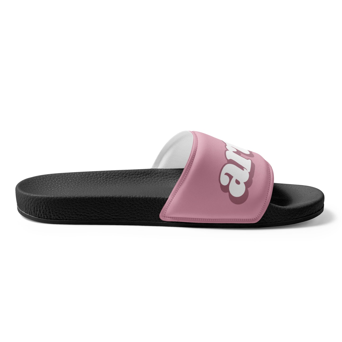 Lash Artist Women's Slides (Mauve/Black)