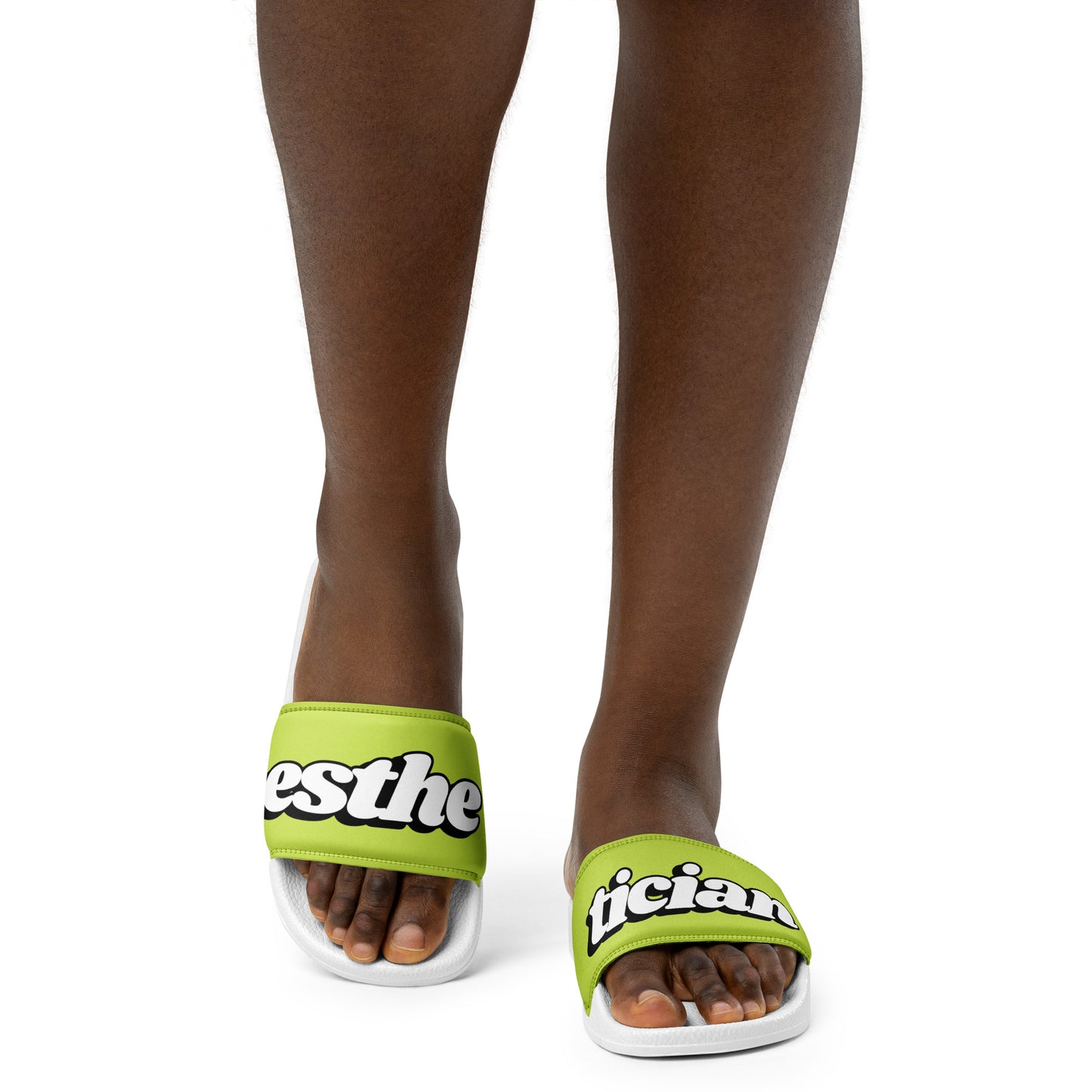 Esthetician Women’s Slides (Volt/White)