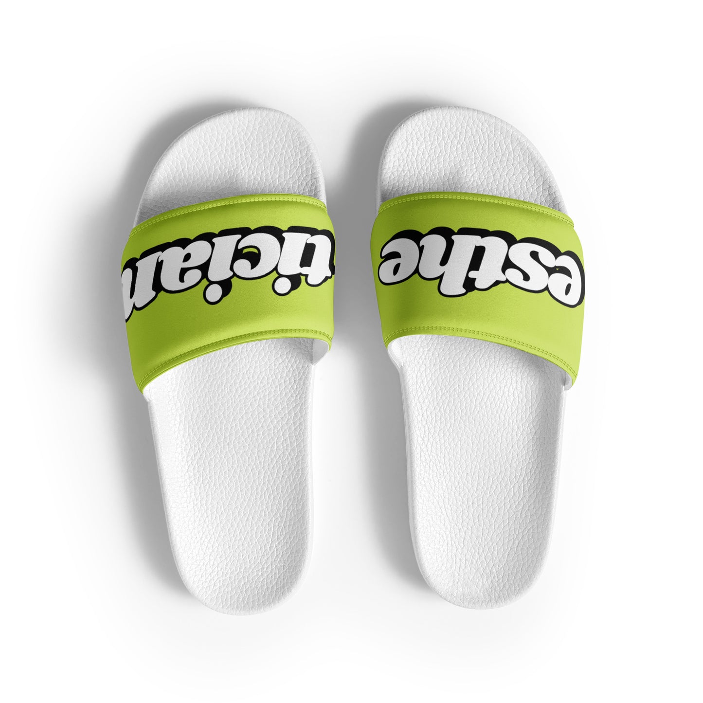 Esthetician Women’s Slides (Volt/White)