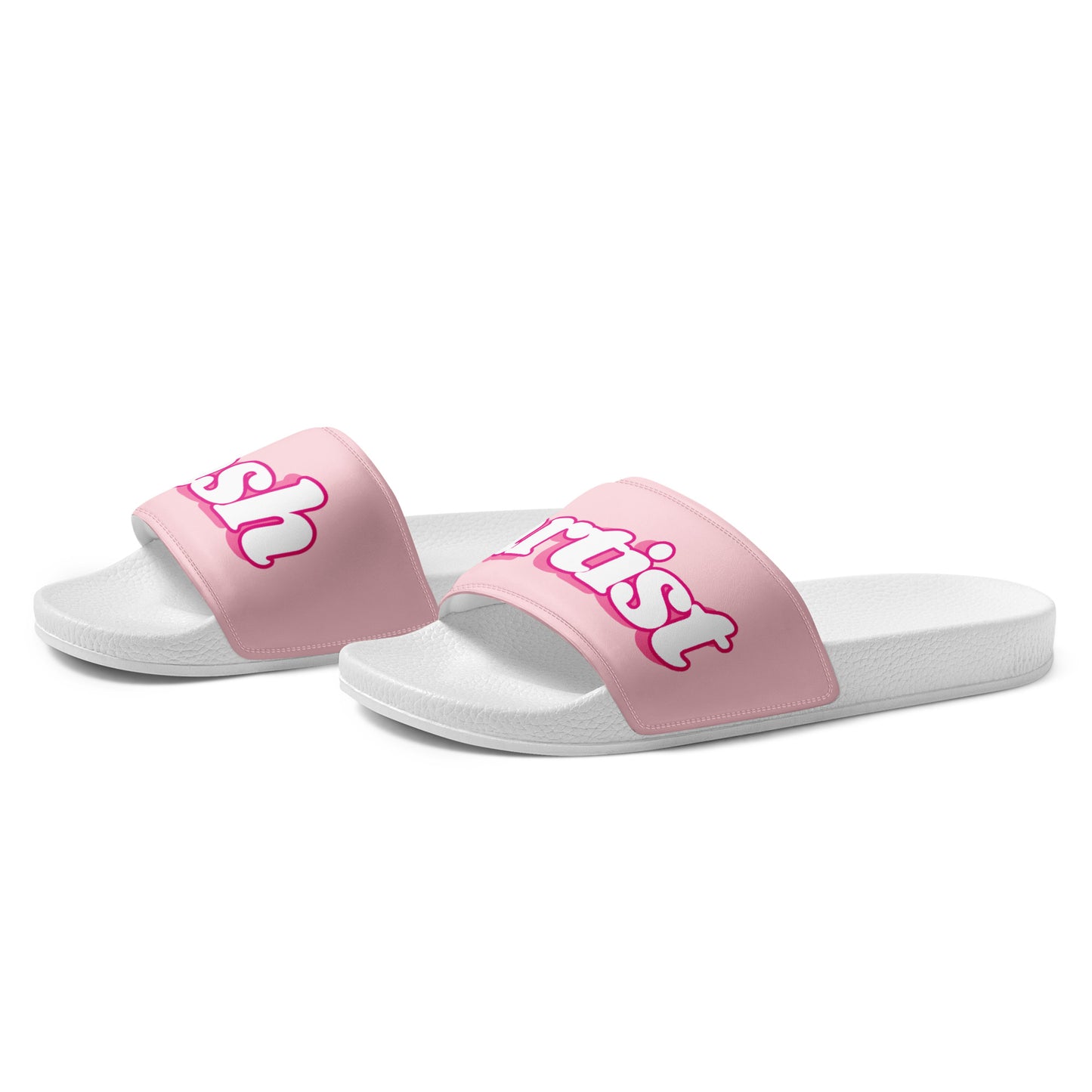 Lash Artist Women’s Slides (Pinky/White)