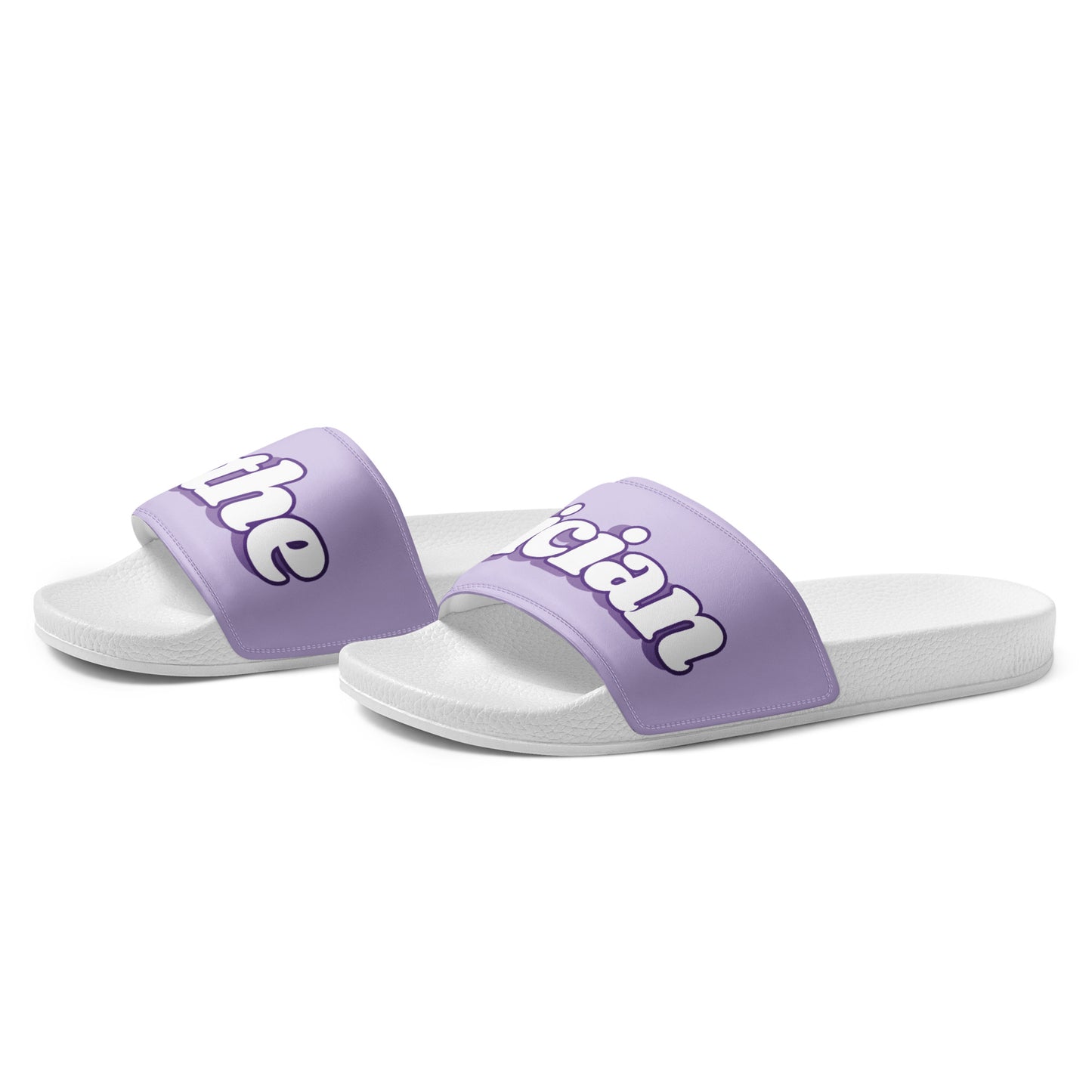 Esthetician Women’s Slides (Purple/White)